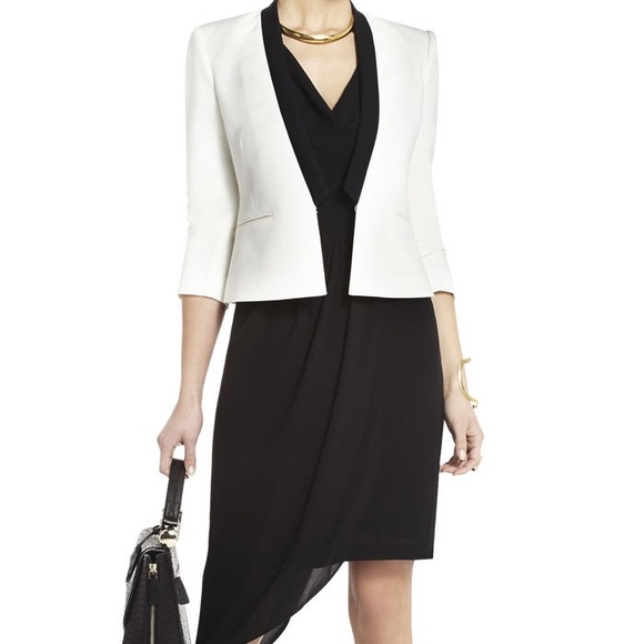 Bcbgmaxazria Black Asymetrical Dress -70% off MSRP - Picture 3 of 3